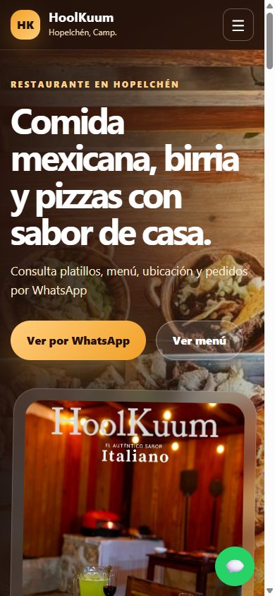 Captura del sitio HoolKuum